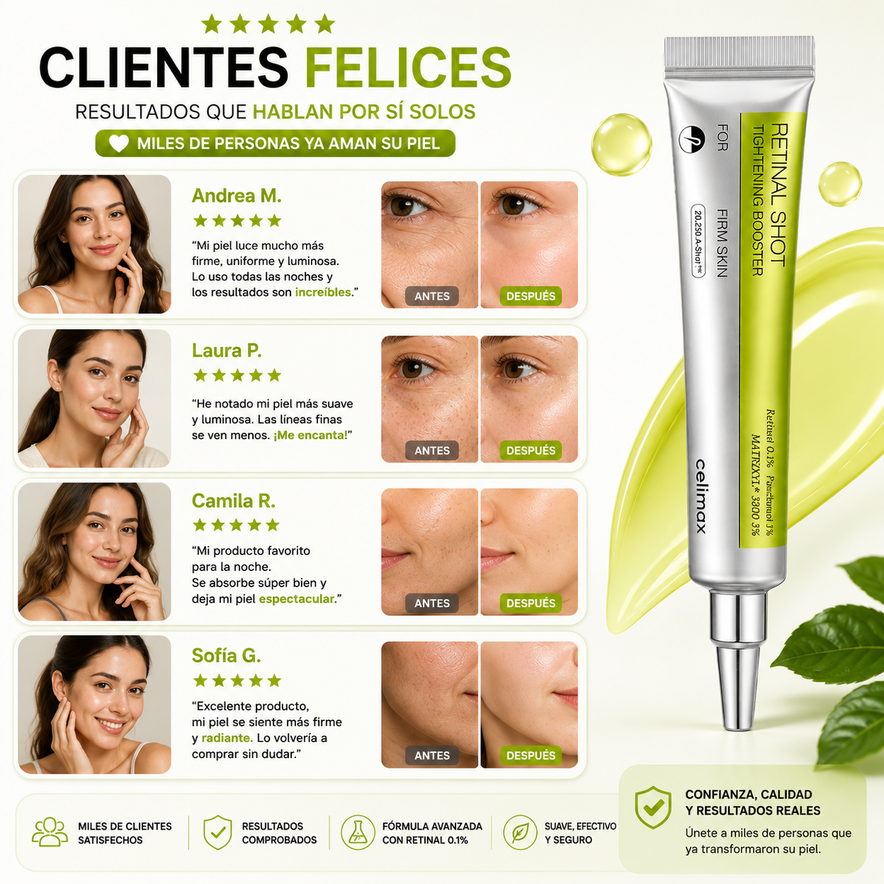 Retinol Celimax Reafirmante Facial