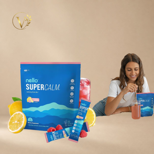 Super calm- paquete con 20 sobres sabor limón con frambuesas